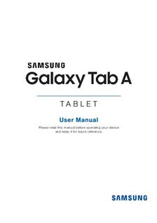 Samsung Galaxy Tab A7.0 manual. Smartphone Instructions.